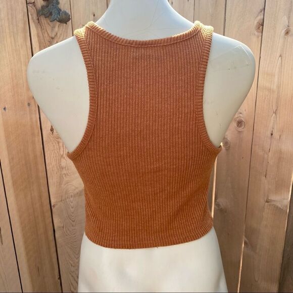 URBAN OUTFITTERS ORANGE RUST TANK size medium - Picture 3 of 8